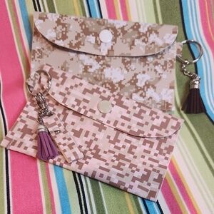 Stylish Camouflage Women's Clutch Set